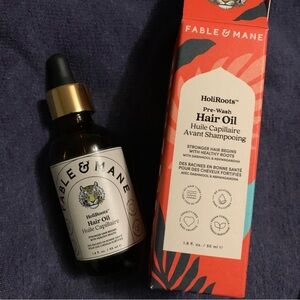 Fable & Mane HoliRoots Pre-Wash Hair Oil 1.8oz Full Size